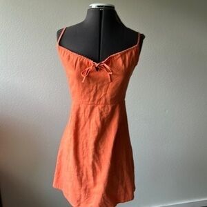BP dress sundress marmelade orange size Medium